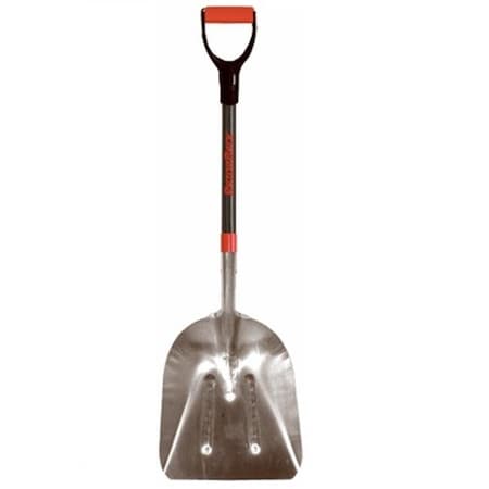 Ames 225362 No. 12 Aluminum Scoop With Fiberglass Handle